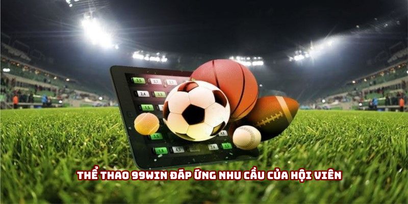 Thể thao 99win đáp ứng nhu cầu của hội viên